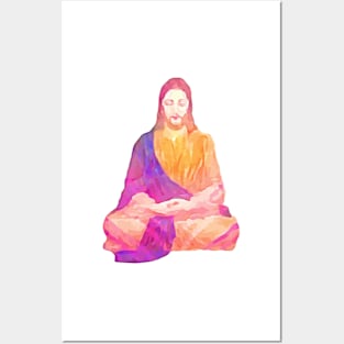 Christ Meditation Art Design Posters and Art